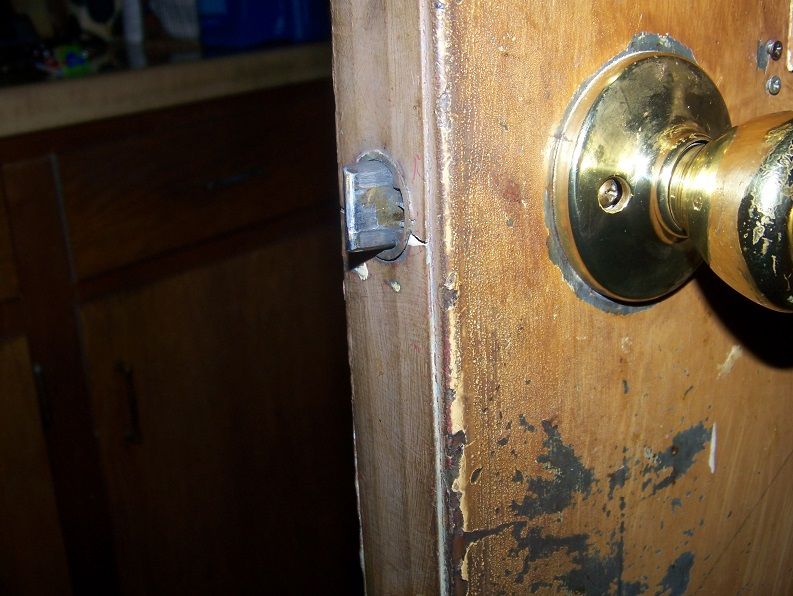 Door knob sticking Community Forums